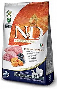 ����� ����� ���� ��� ��� ����� ���� 12 �"� N&D Pumpkin LAMB Grain-Free ADULT MEDIUM 