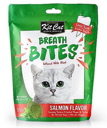 ��� �� ���� ����� ����� ���� ����� 60 ��� KITCAT BREATH BITES SALMON FLAVOR