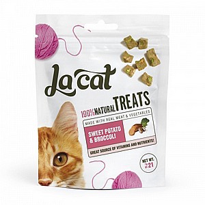 �� �� ���� ����� ���� ��� �� ���� ������� 21 ��� La Cat treats Sweet Potato & Broccoli 