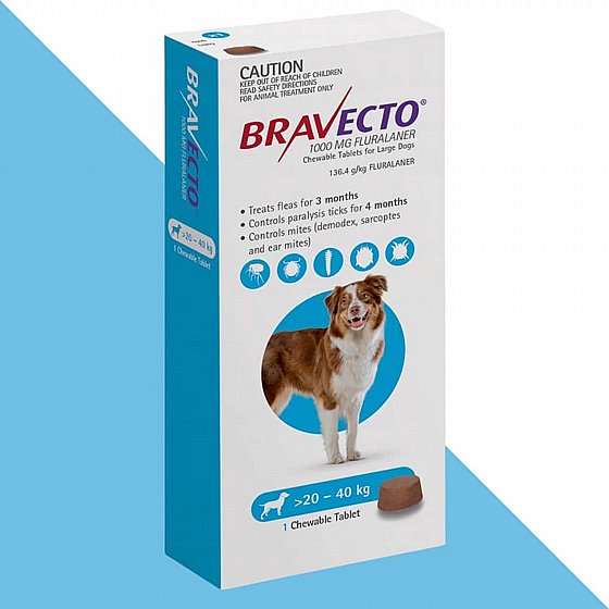 ������ ���� ������ ������� ������� ���� 20-40 �"� Bravecto