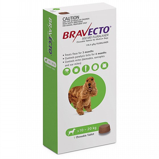 ������ ����� ������ 10 � 20 ��� Bravecto 