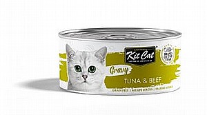 ��� �� ����� ����� ���� ���� ���� ����� 70 ��� Kit Cat Gravy Canned Food Tuna & Beef