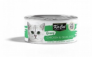 ��� �� ����� ����� ���� ��� ���� ���� ����� 70 ��� Kit Cat Gravy Canned Food Chicken & Quail Egg