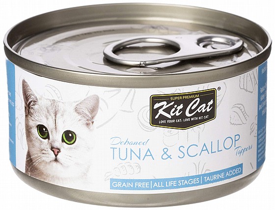 ��� �� ����� ����� ���� ���� ������ ��� ����� 80 ��� Kit Cat Deboned Tuna & Scallop 