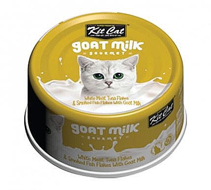 ��� �� ����� ����� �� ���� ��� �� ���� ���� ��� ����� 70 ��� Kit Cat White Meat Tuna Flakes & Smoked Fish Flakes With Goat Milk 