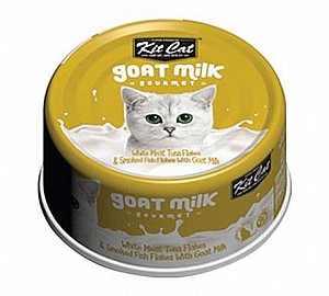 ��� �� ����� ����� �� ���� ��� �� ���� ���� ��� ����� 70 ��� Kit Cat White Meat Tuna Flakes & Smoked Fish Flakes With Goat Milk 